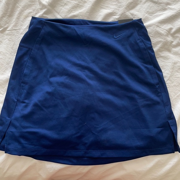 Small Navy Nike athletic skort